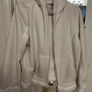 GreenTea Cream Teddy Jacket